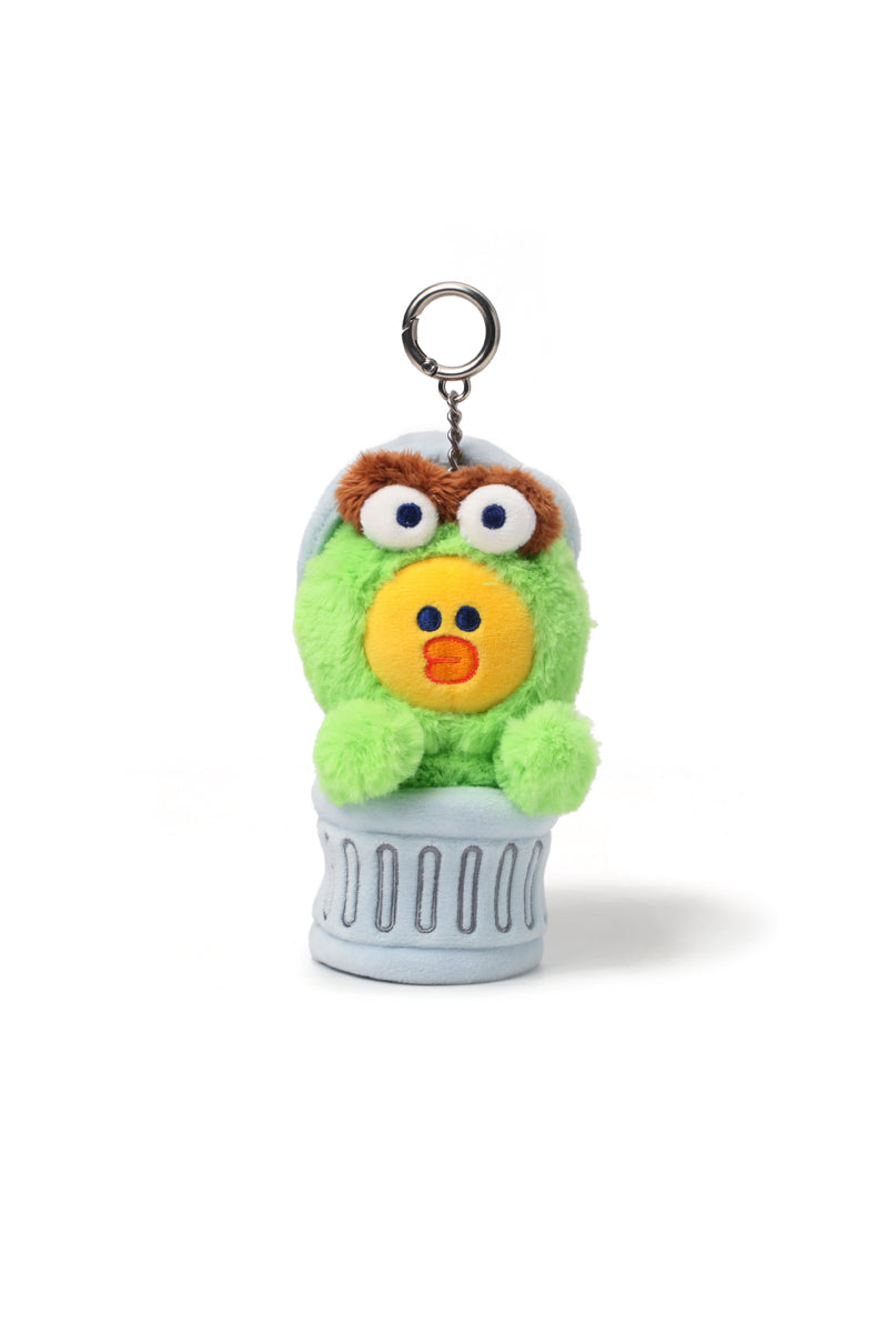 LINE FRIENDS X SESAME STREET ぬいぐるみキーリング サリー