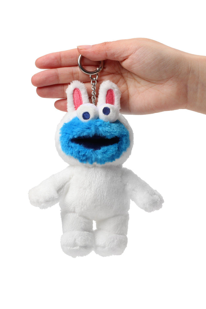 LINE FRIENDS X SESAME STREET ぬいぐるみキーリング クッキーモンスター