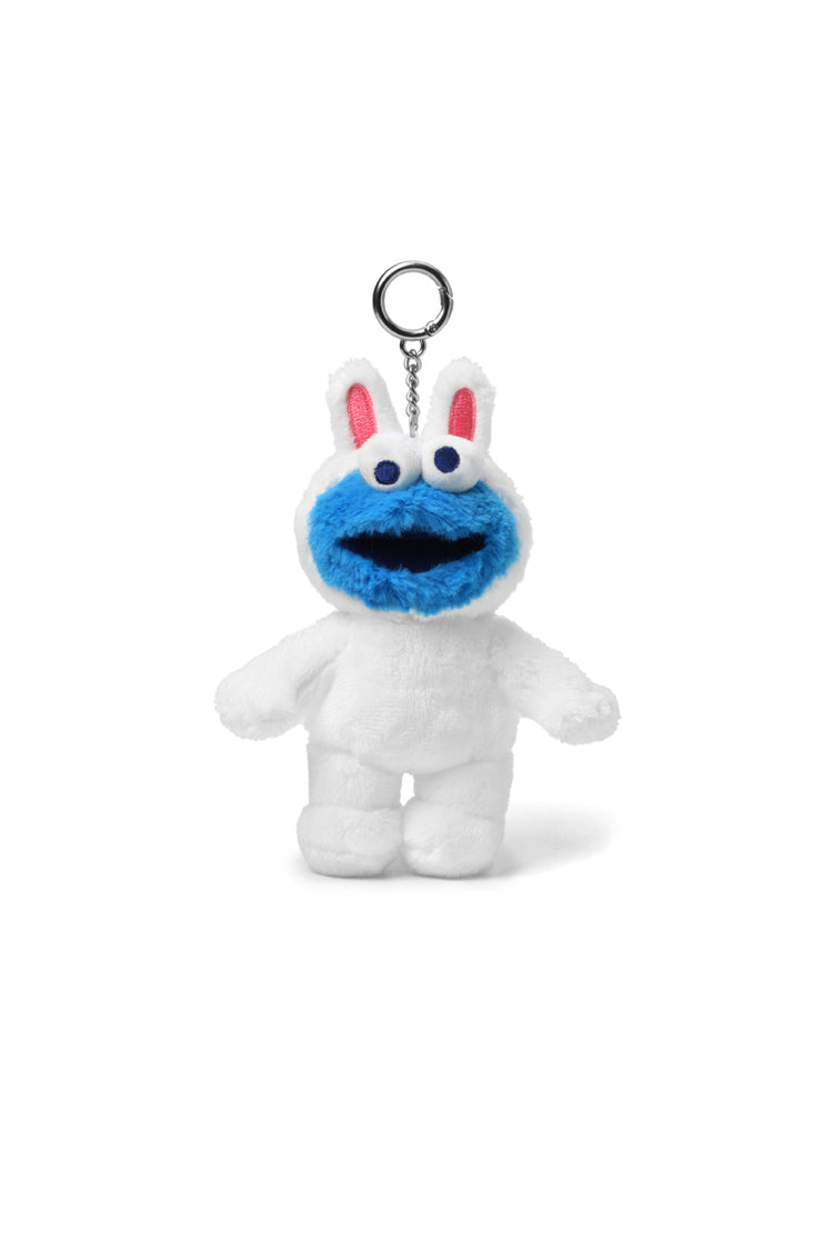 LINE FRIENDS X SESAME STREET ぬいぐるみキーリング クッキーモンスター