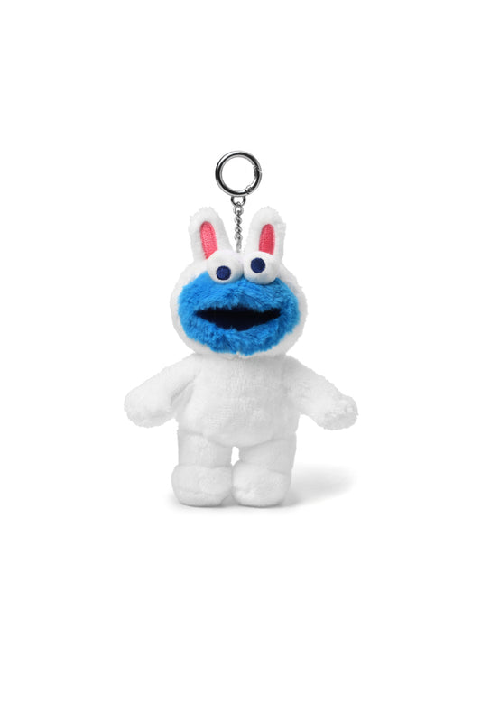 LINE FRIENDS X SESAME STREET ぬいぐるみキーリング クッキーモンスター