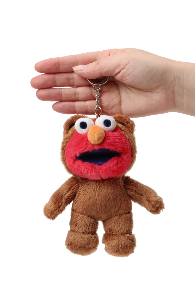 LINE FRIENDS X SESAME STREET ぬいぐるみキーリング エルモ
