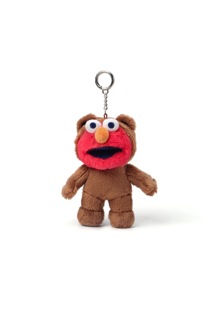 LINE FRIENDS X SESAME STREET ぬいぐるみキーリング エルモ