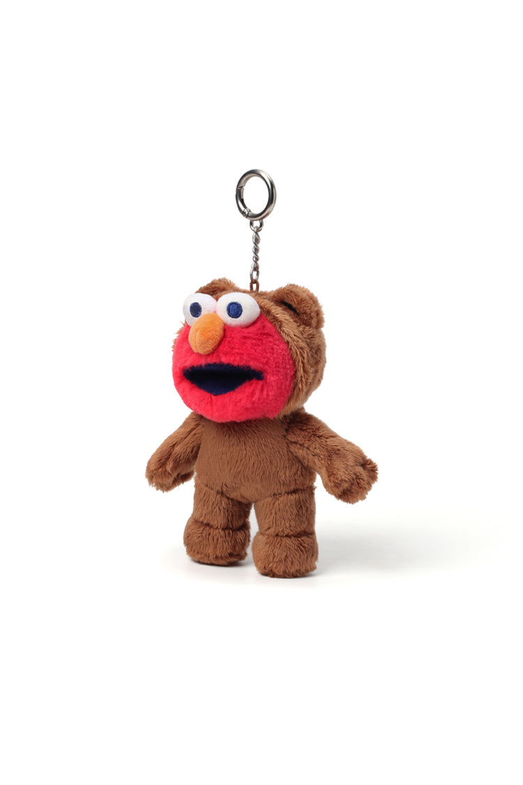 LINE FRIENDS X SESAME STREET ぬいぐるみキーリング エルモ