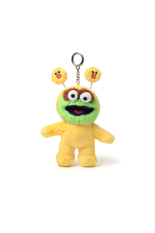 LINE FRIENDS X SESAME STREET ぬいぐるみキーリング オスカー