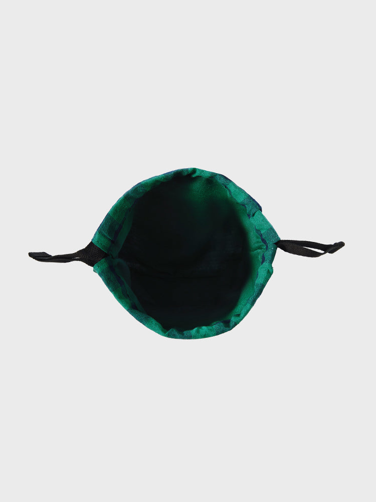 minini ベーシック チェック巾着 CHIMMY