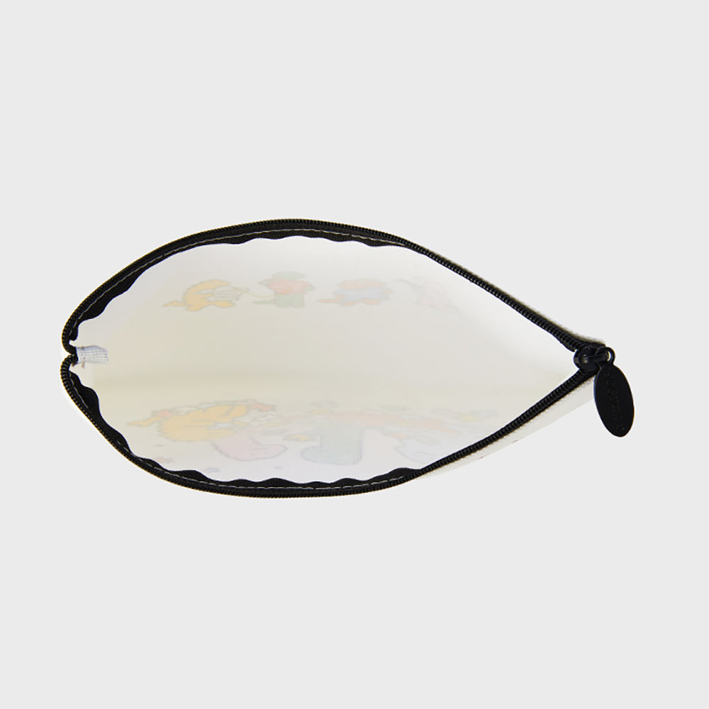 ファブリックポーチ Mサイズ(WHITE) JOGUMAN