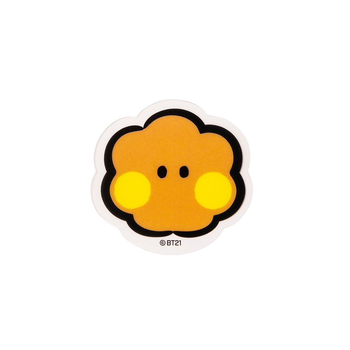 BT21 minini ステッカー(FACE) SHOOKY