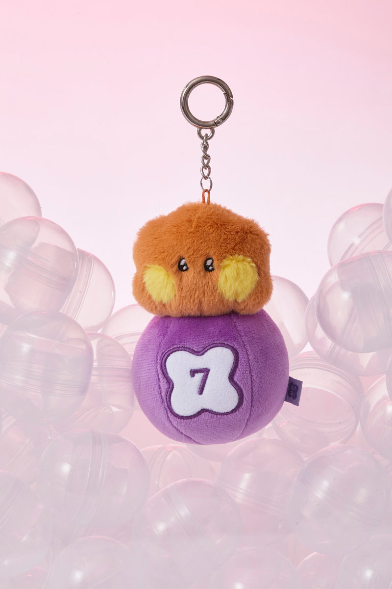 BT21 minini ぬいぐるみキーリング(LUCKY GATCHA) SHOOKY