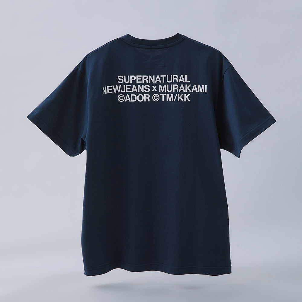 NewJeans x MURAKAMI Tシャツ(NAVY)