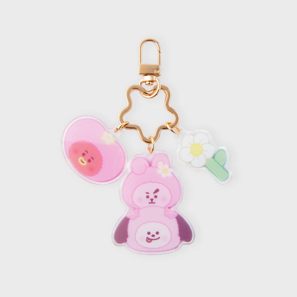 アクリルキーリング(SPRING DAY) CHIMMY/TATA/COOKY