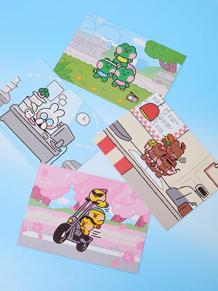 minini ポストカードセット(minini world) LINE FRIENDS