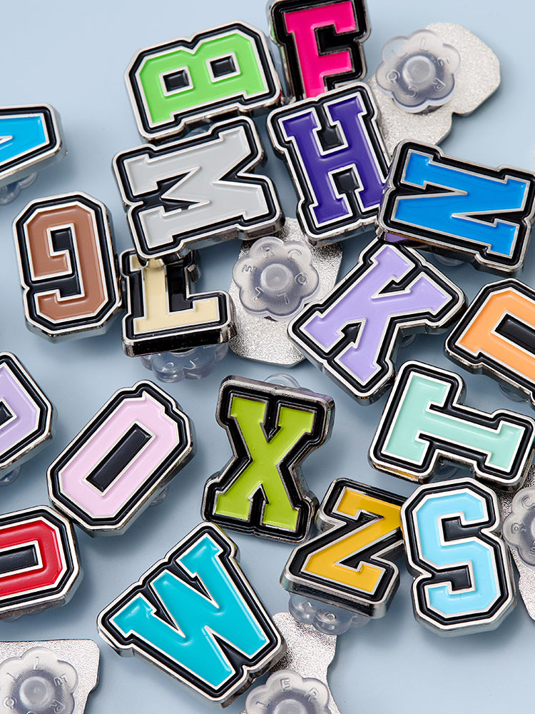 COLLER メタルアルファベットスティコン(カラー) A～Z