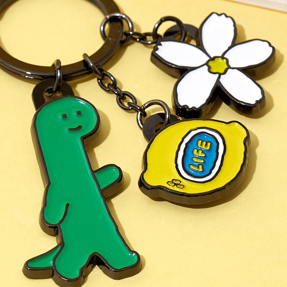 メタルキーリング 3PCS(LEMONADE) ブラキオ