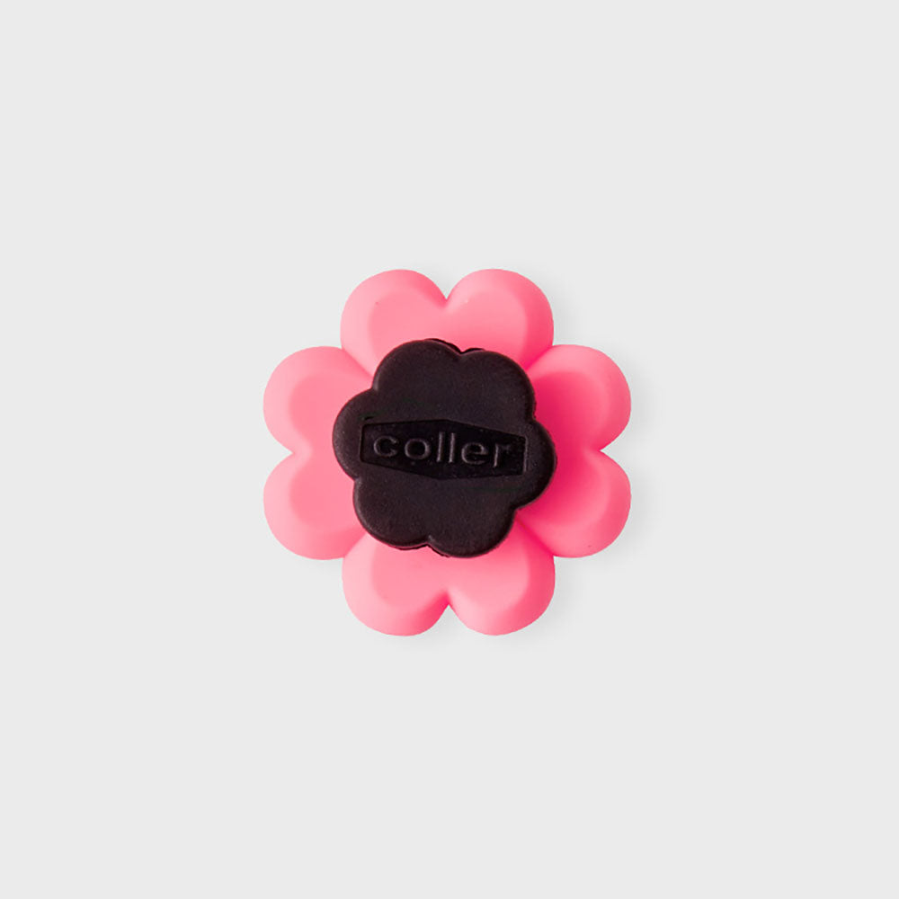 COLLER 四葉のクローバー型スティコン ピンク