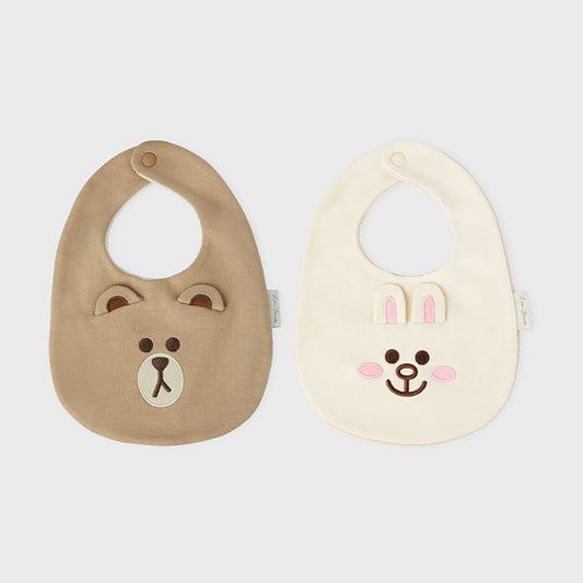 ベビー よだれかけセット LINE FRIENDS