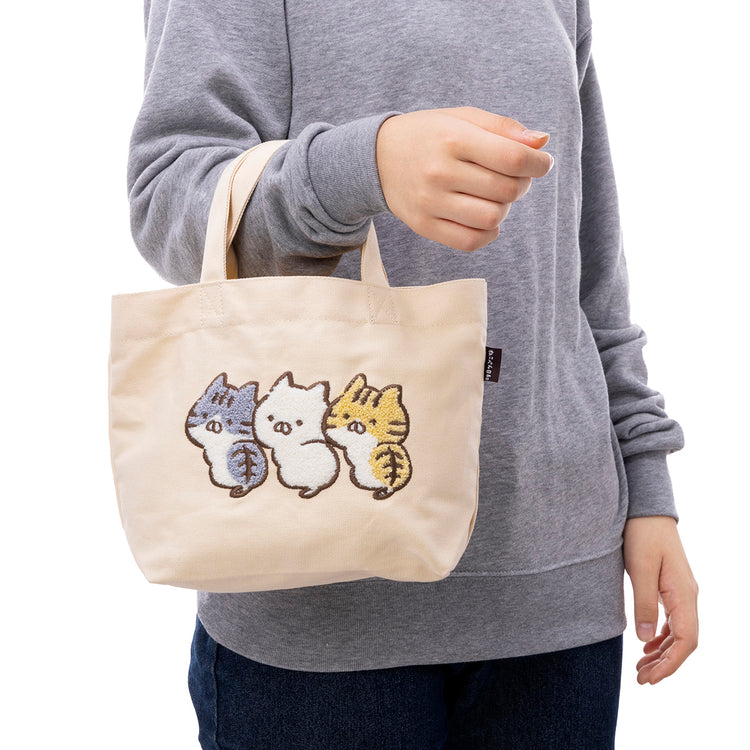 トートバッグ Sサイズ(ねこのしゅうかいじょ) ねこぺん日和