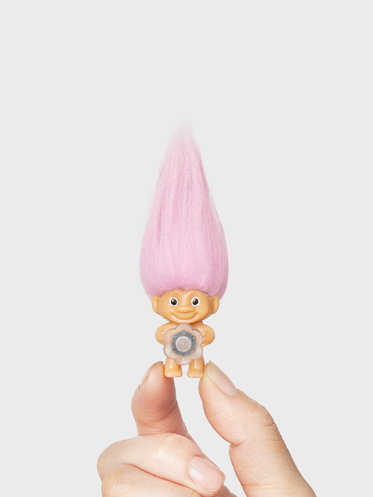 COLLER x UNIVERSAL PVCフィギュアスティコン グッドラック・トロールズ(PINK) VER.2