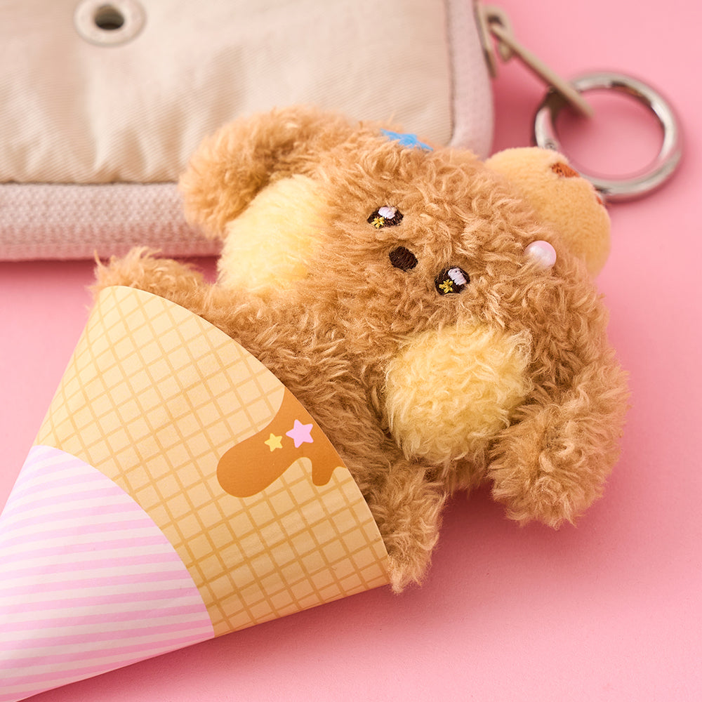 mini minini キーリング(ICE CREAM) チョコニ