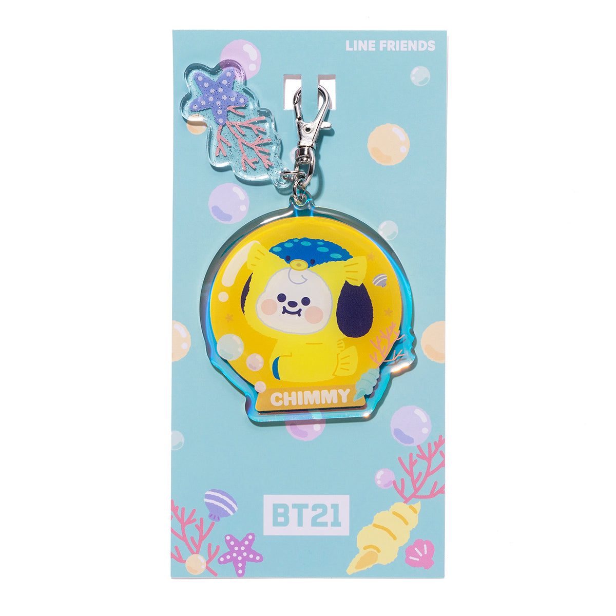 ベビー 海の生物2アクリルキーチェーン(Little Friends) CHIMMY