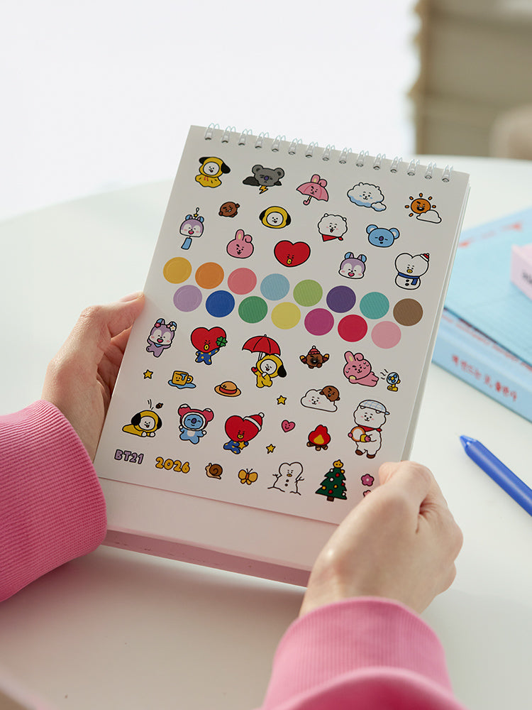 2026年カレンダー BT21