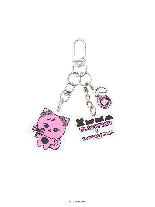 《期間限定販売》【BLACKPINK X TAMAGOTCHI】BLACKPINK ACRYLIC KEYCHAIN ROSIE