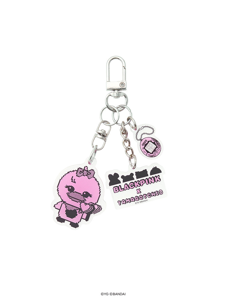 《期間限定販売》【BLACKPINK X TAMAGOTCHI】BLACKPINK ACRYLIC KEYCHAIN PPEU