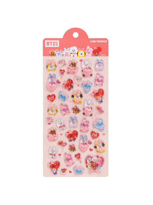 立体シール BT21
