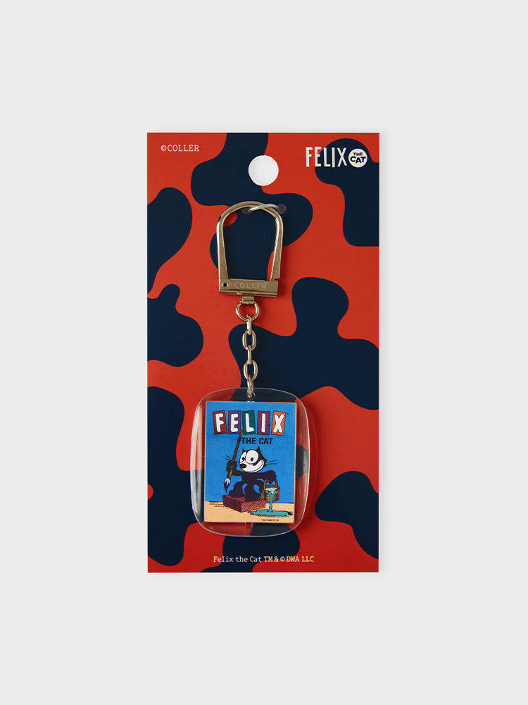 COLLER x UNIVERSAL アクリルフォトキーリング フェリックス