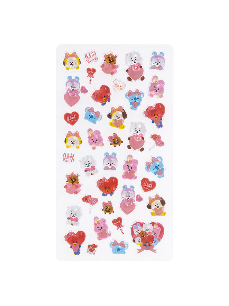 立体シール BT21