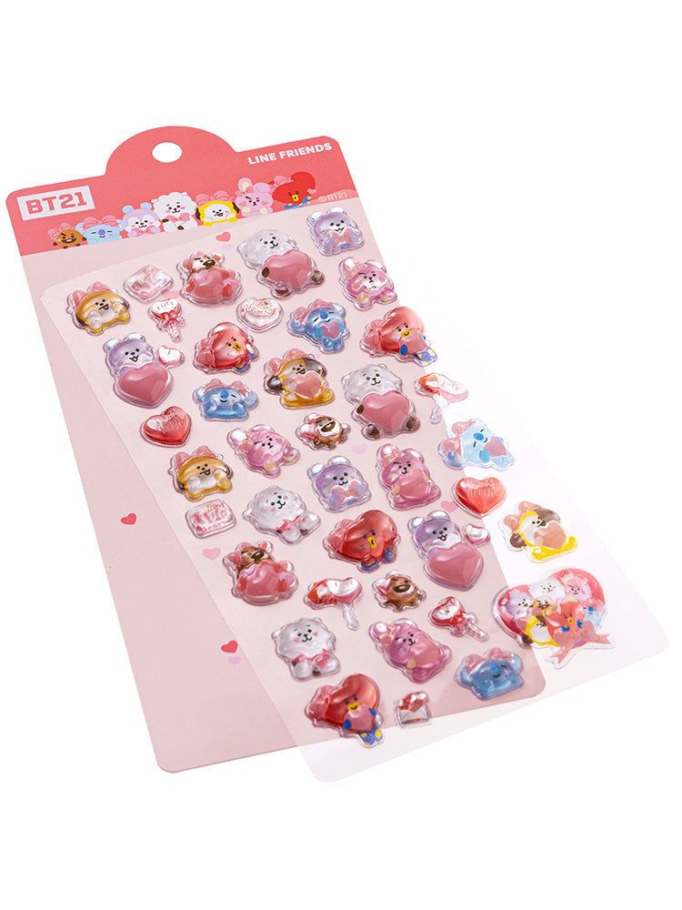 立体シール BT21