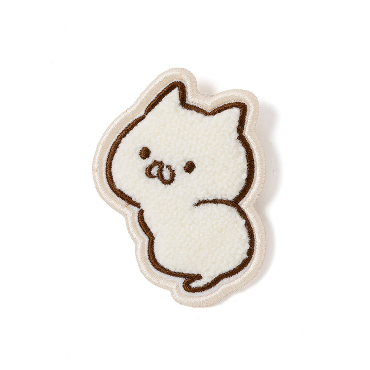 刺繡ブローチ(ねこのしゅうかいじょ) ねこくん