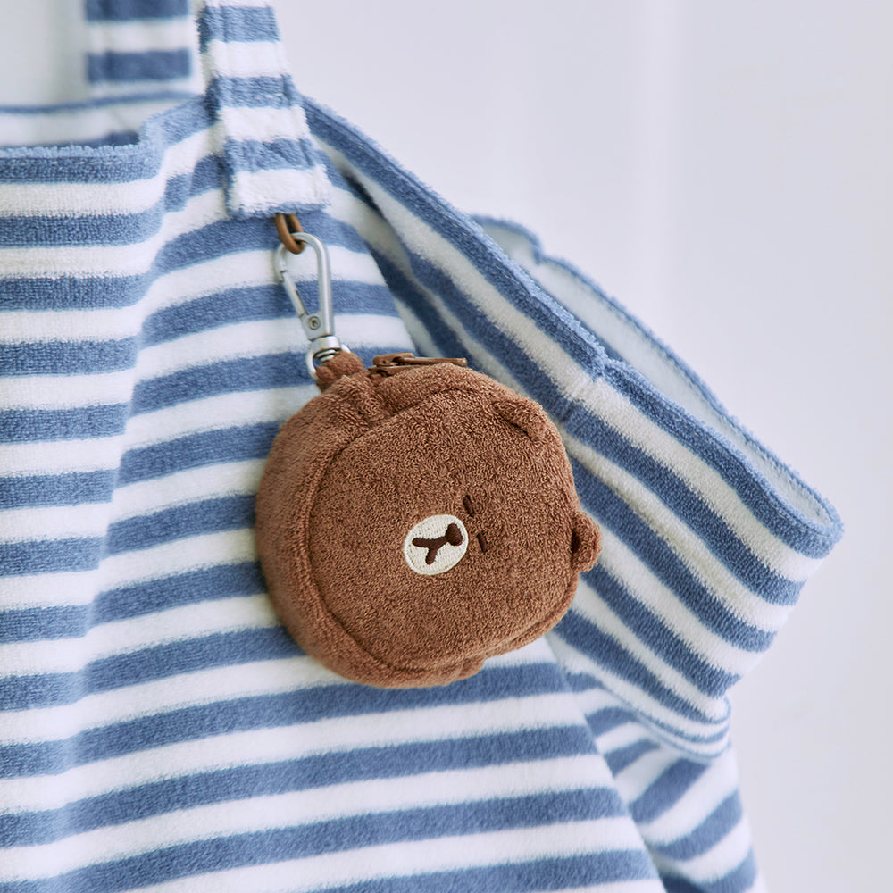 トートバッグ Lサイズ(LAZY DAY) ブラウン