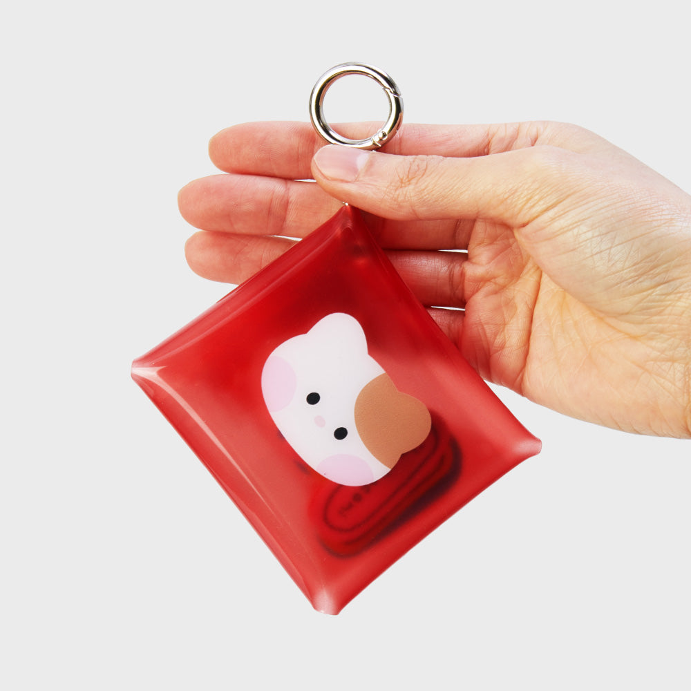 minini ポーチ付きステッカーセット ハムニ