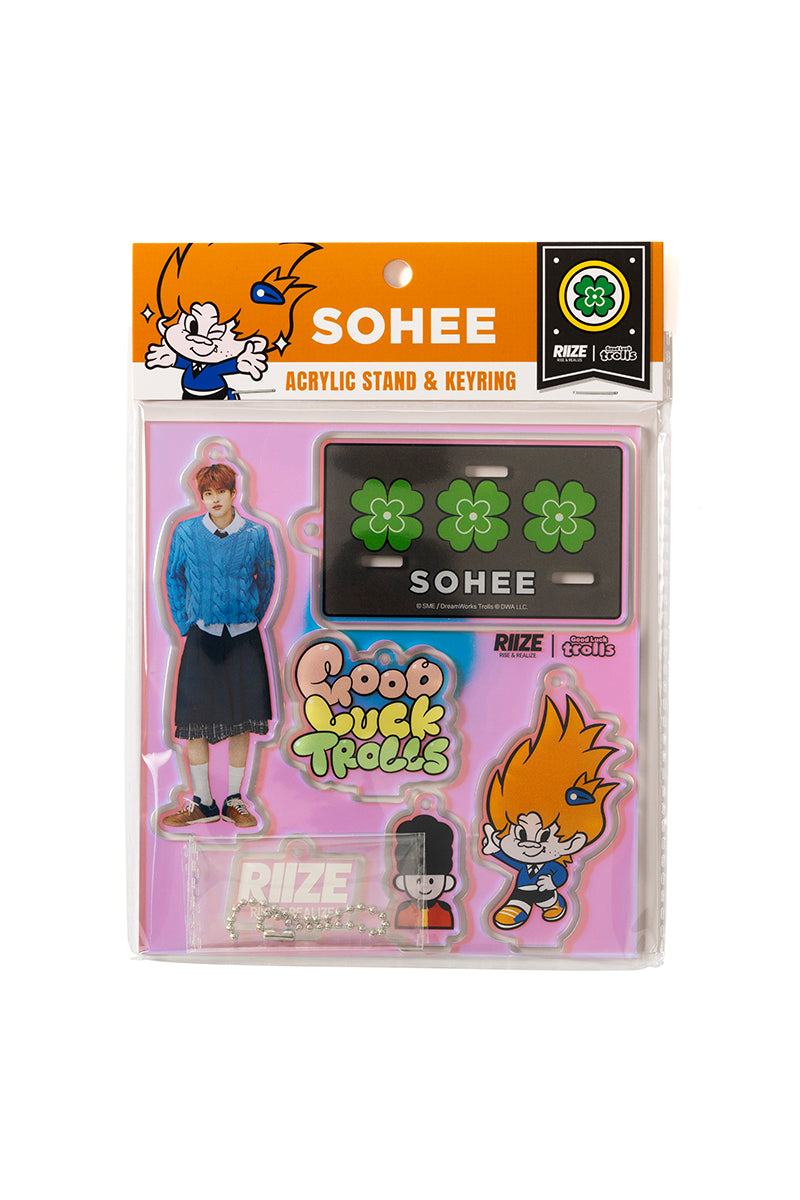RIIZE X Good Luck Trolls] ACRYLIC STAND & KEYRING (SOHEE) – LINE