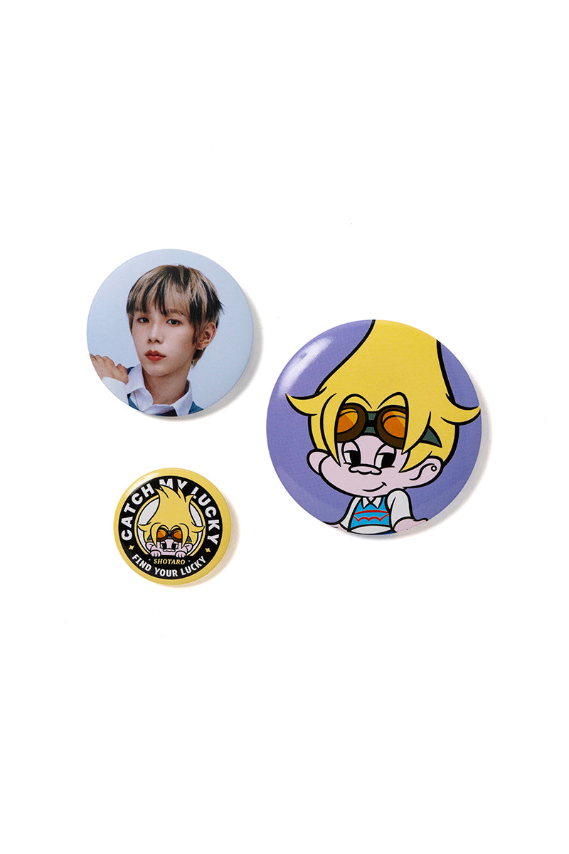 [RIIZE X Good Luck Trolls] CAN BADGE SET (SHOTARO)