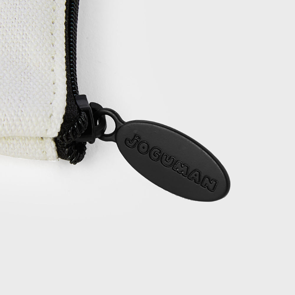 ファブリックポーチ Mサイズ(WHITE) JOGUMAN