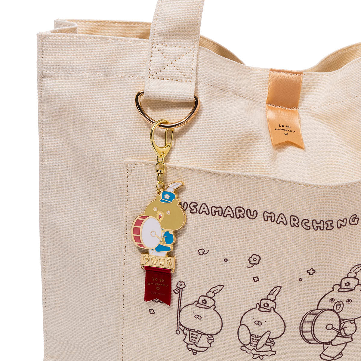 メタルキーホルダー(FLOWER PARADE) くまさん