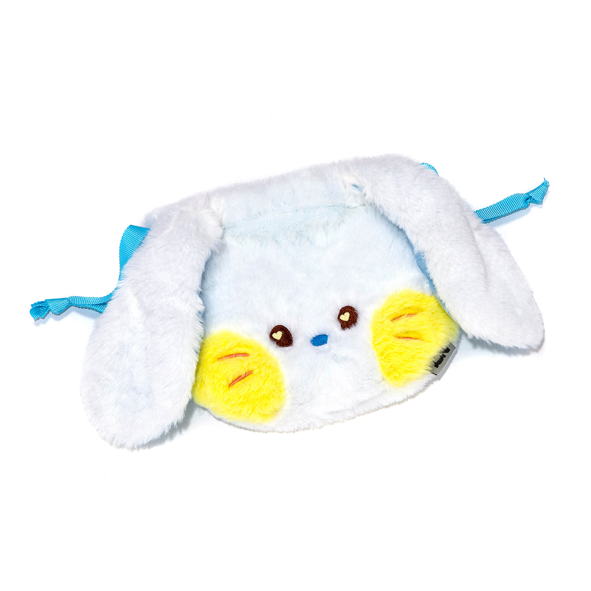 bunini プラッシュ巾着(WHITE)