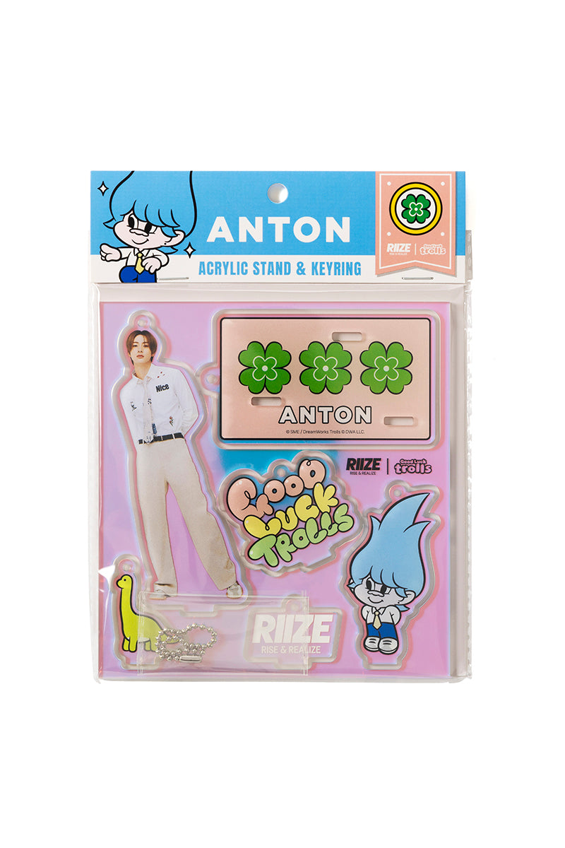 [RIIZE X Good Luck Trolls] ACRYLIC STAND & KEYRING (ANTON)
