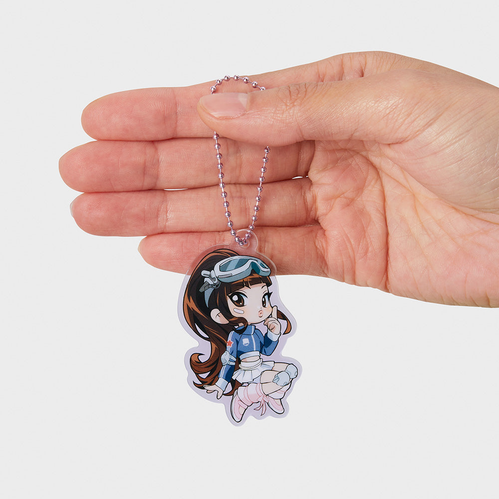 NJ Get Up アクリルキーリング (HYEIN)