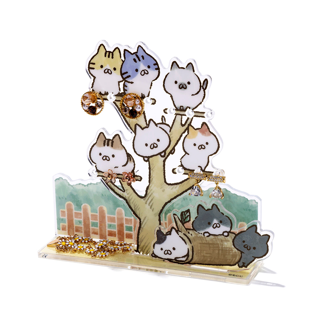 アクセサリースタンド(ねこのしゅうかいじょ) ねこぺん日和