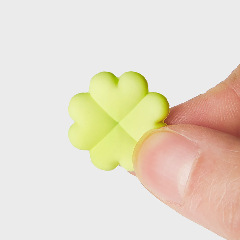 COLLER 四葉のクローバー型スティコン イエロー