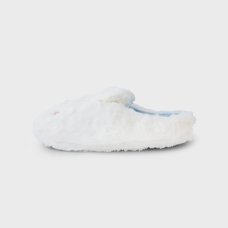 bunini ぬいぐるみスリッパ (WHITE)