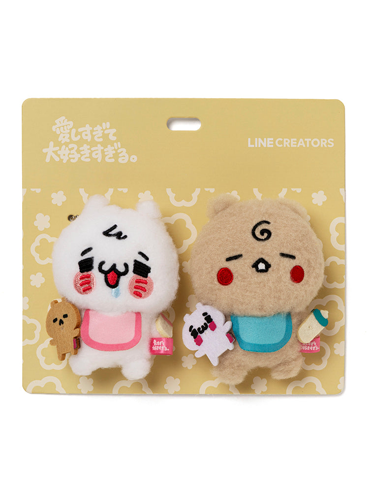 ペアマスコット(ばぶにゃんこ&ばぶくま) 愛しすぎて大好きすぎる。