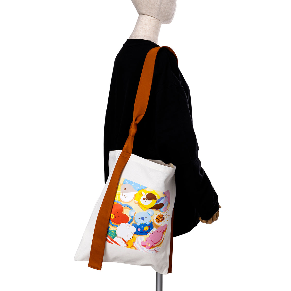 MUSEUM トートバッグ(ブラウン) BT21