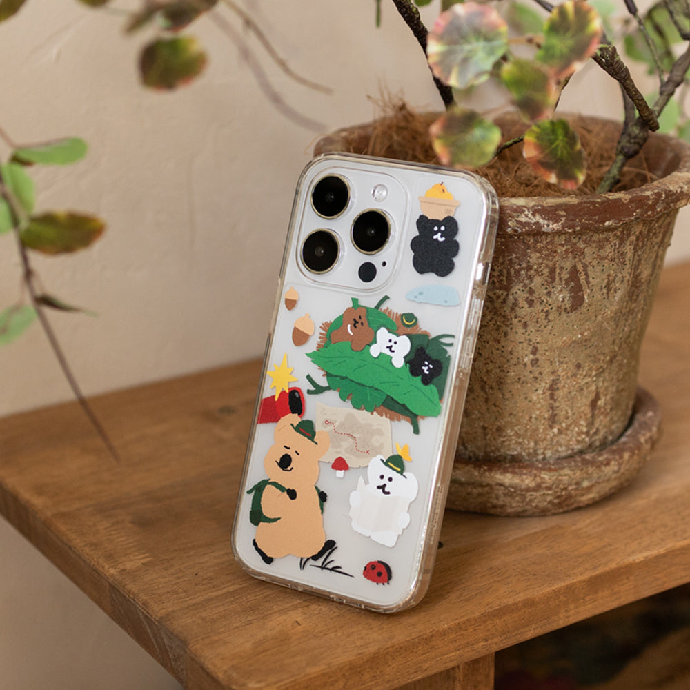 DINOTAENG アイフォンケース VER.2 (in the Woods)