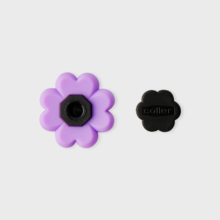 COLLER 四葉のクローバー型スティコン パープル