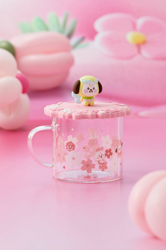 ベビー ガラスコップ＆カバー(SPRING FAIRY) CHIMMY