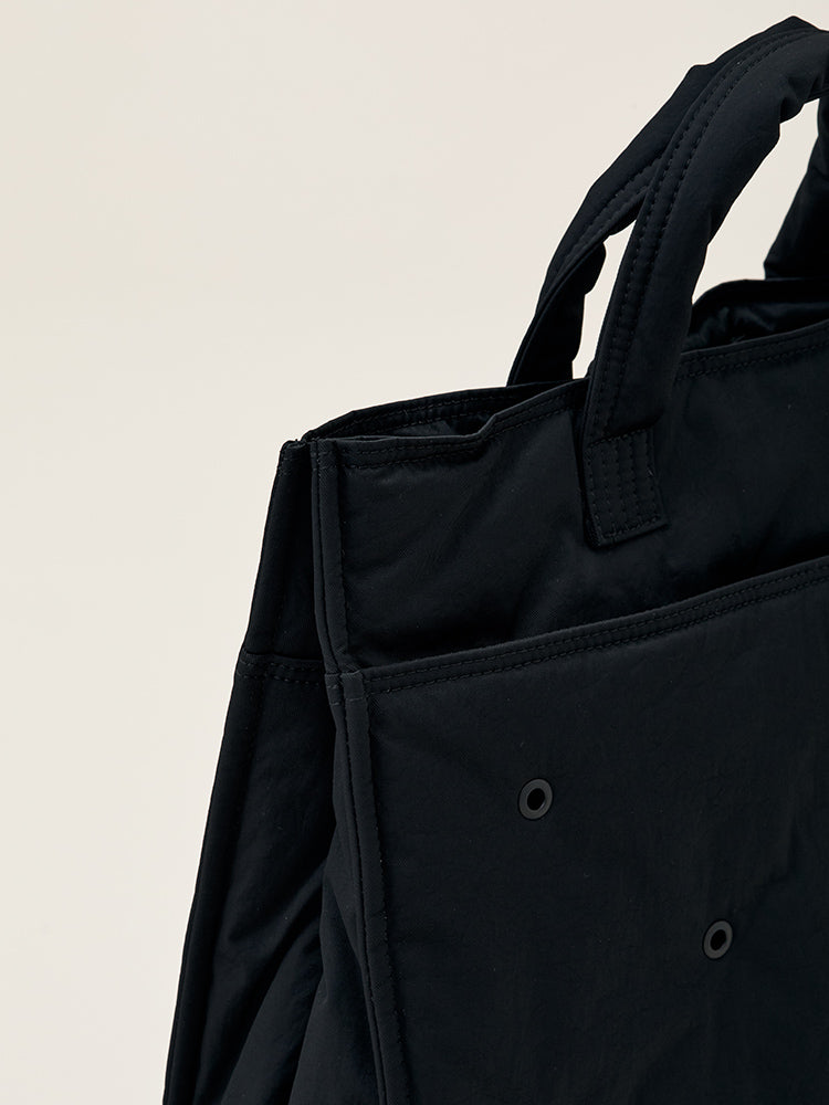 COLLER MILK ナイロントートバッグ ブラック