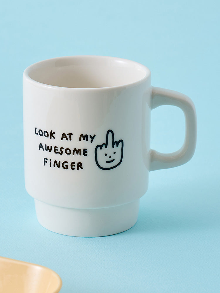 マグカップ 指(PARADOX) JOGUMAN